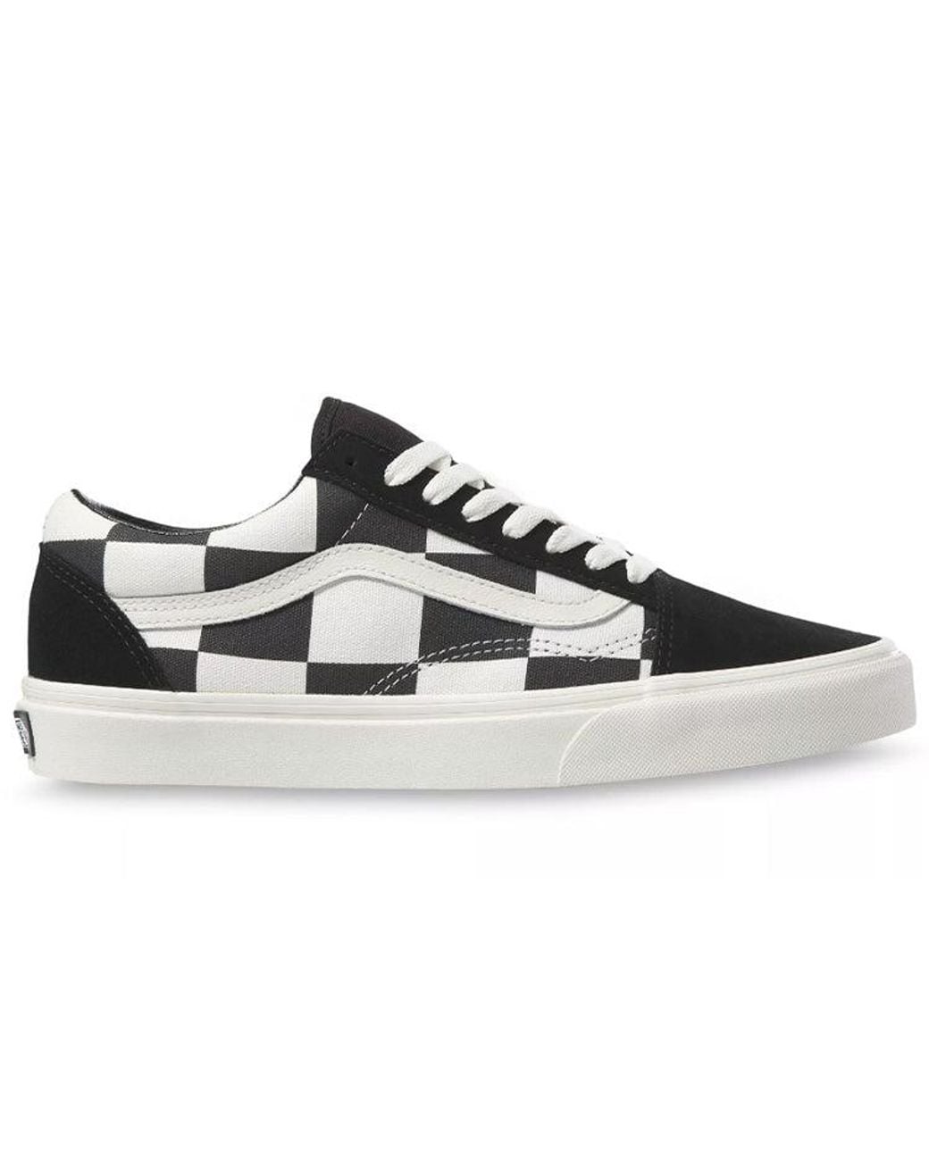 Vans Black Old Skool 'Oversize Checkerboard for men