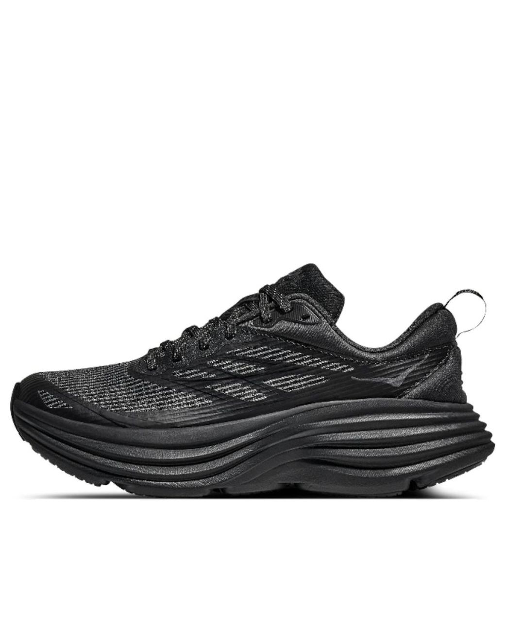 Hoka One One Black Bondi 8 Ts for men