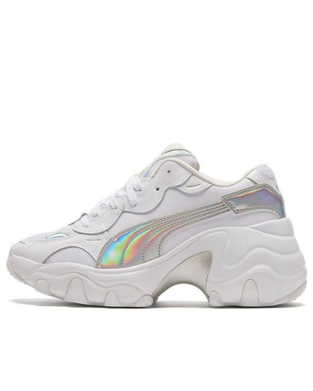 PUMA White (Wmns) Pulsar Wedge 'Iridescent
