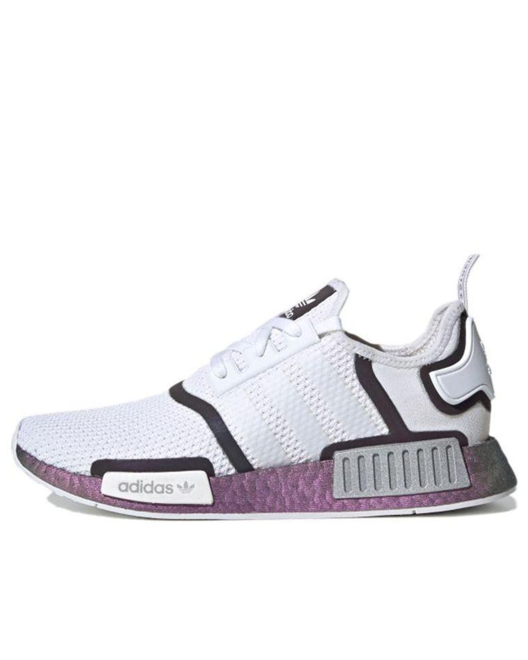 Adidas White Nmd_R1 Tech' for men