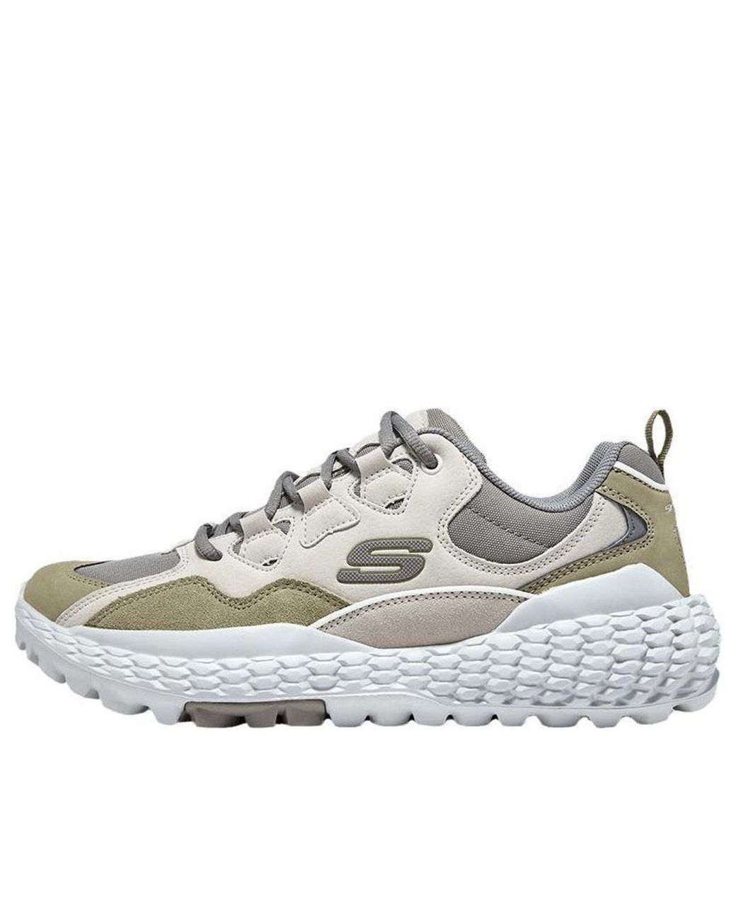 Skechers White Monster Marathon Running Shoes 'Cream' for men