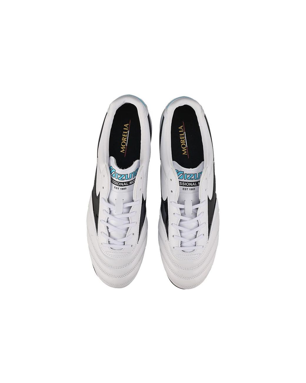Mizuno White Morelia 2 Pro Ag Low Tops for men