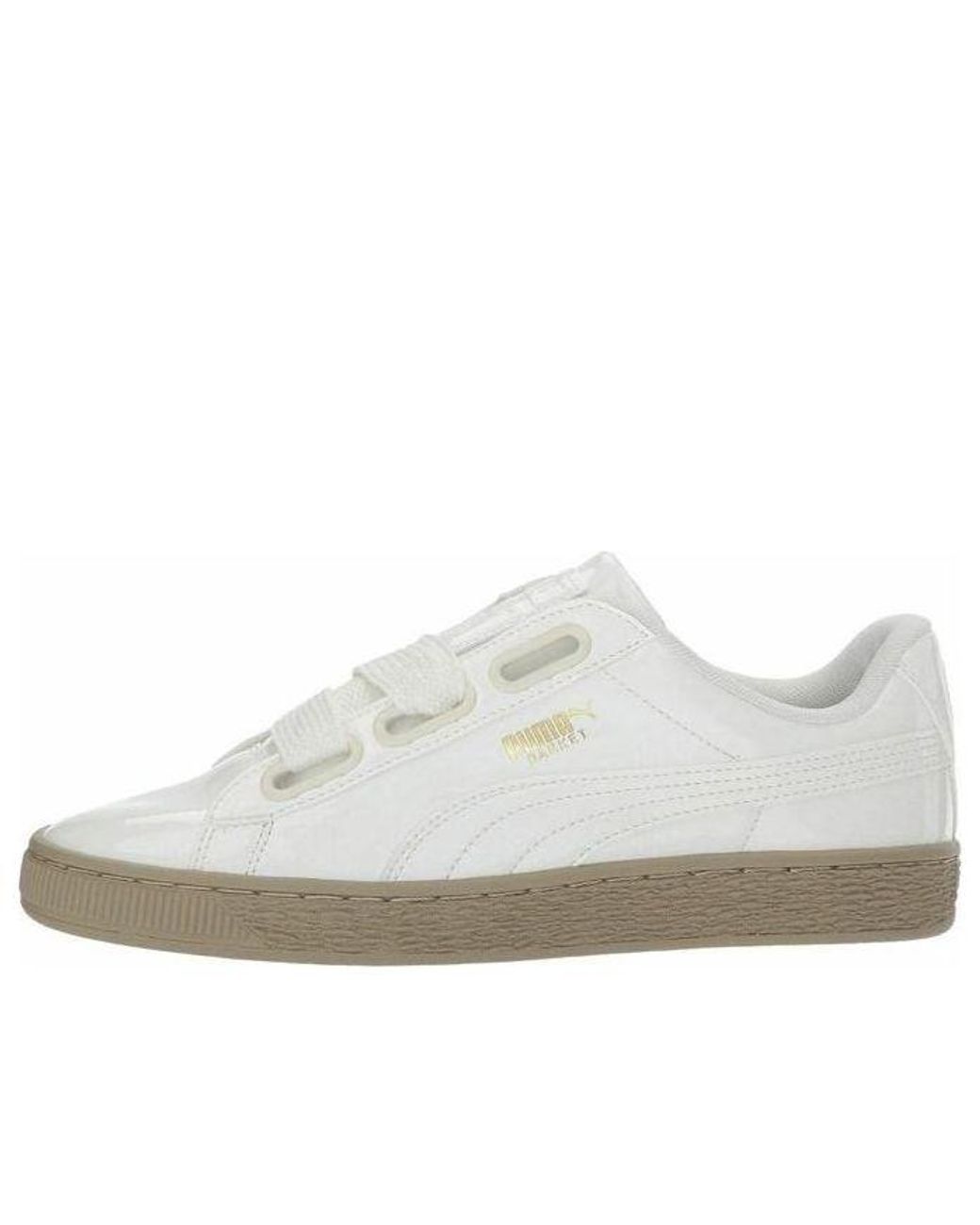 PUMA White (Wmns) Basket Heart Marshmallow