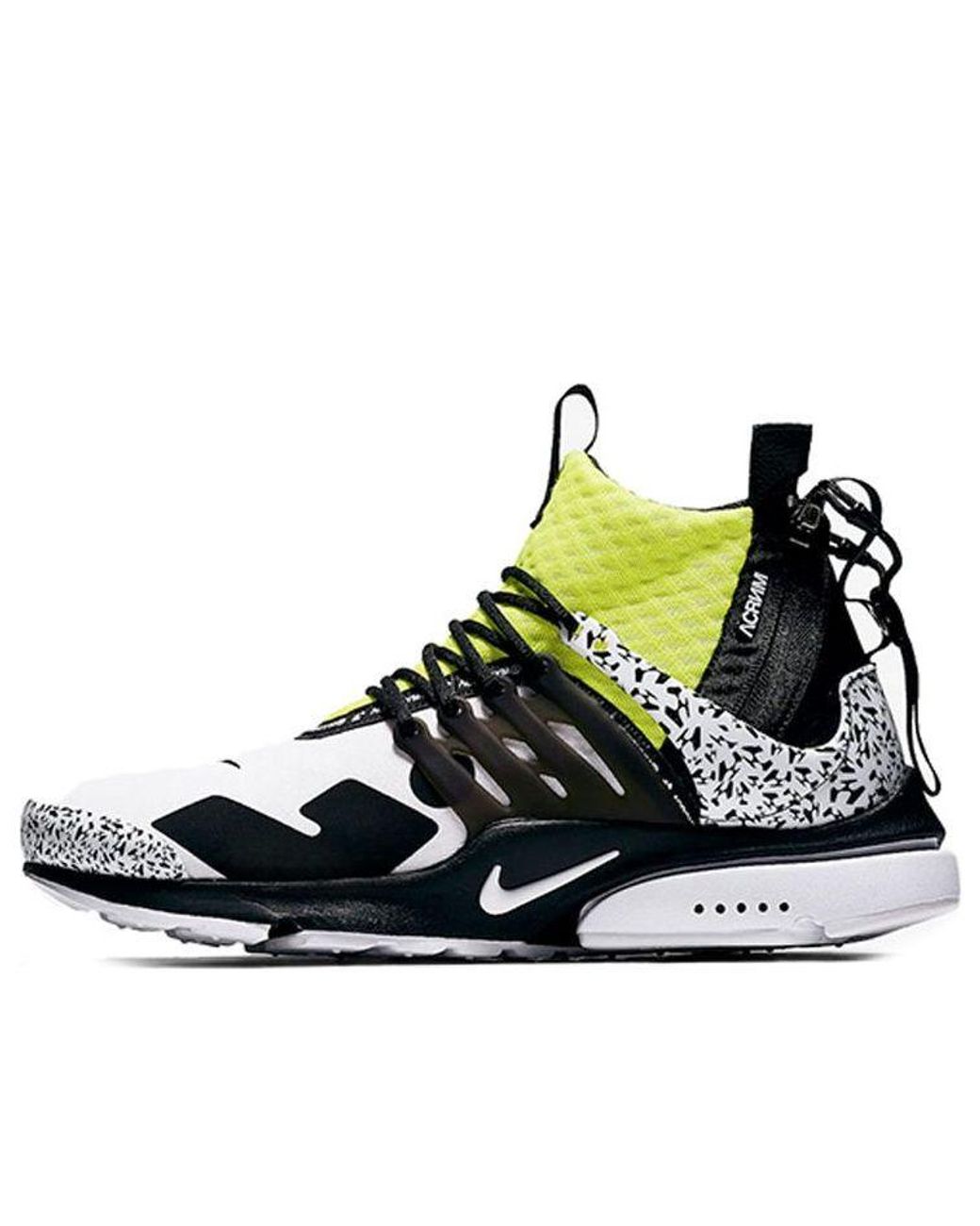 Nike Acronym X Air Presto Mid 'dynamic Yellow' in Blue for Men | Lyst