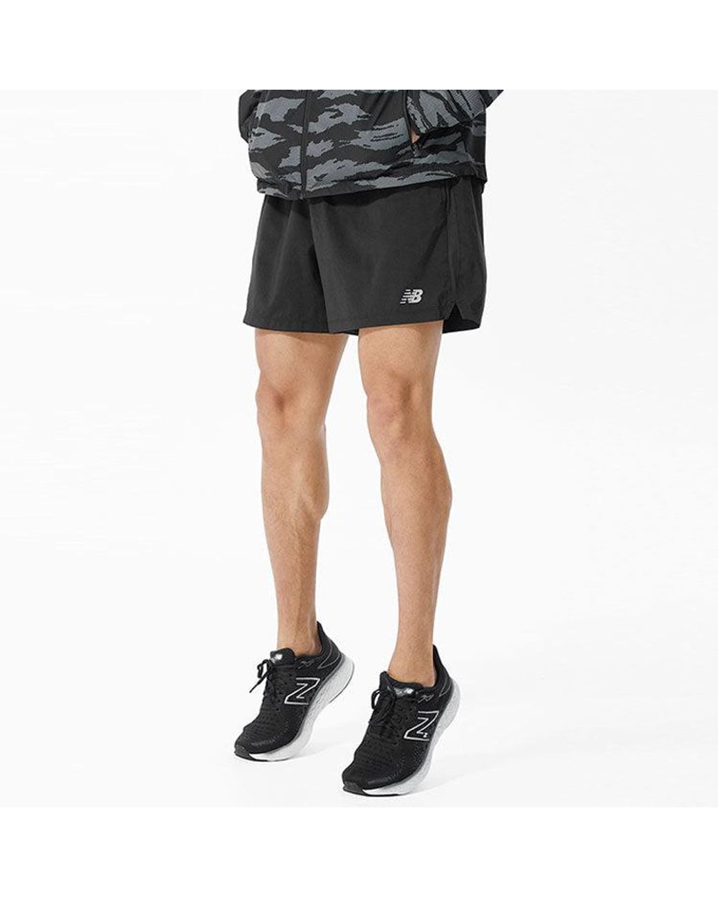 New Balance Black Basic 5 Inch Short for men