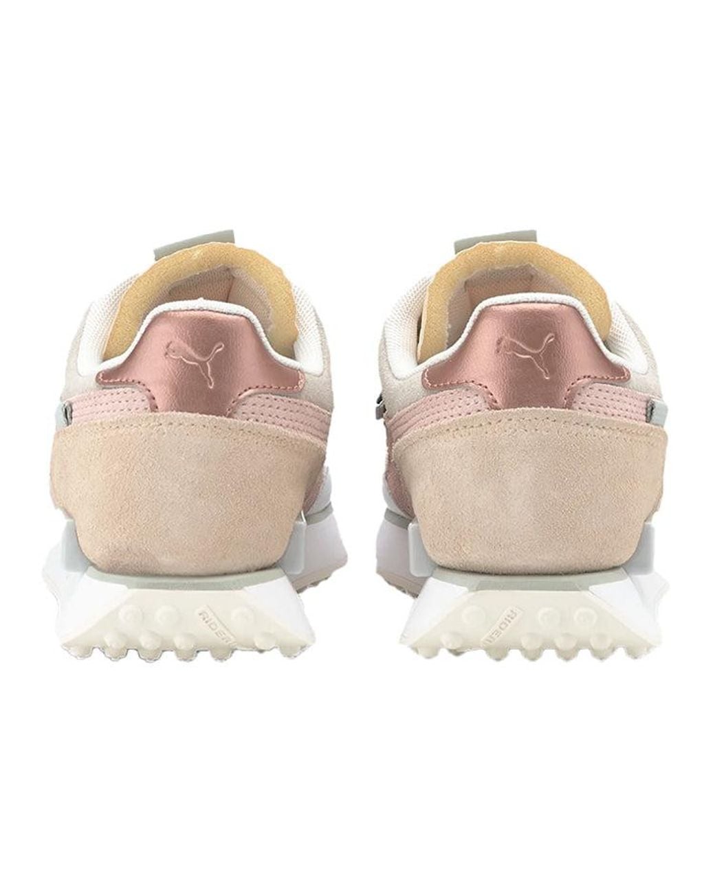 PUMA White (Wmns) Future Rider Soft Metal 'Natural Vanchetta'