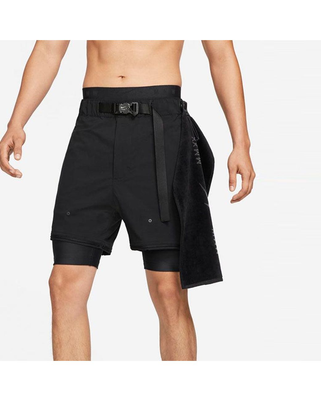 Nike Black X Mmw 3-In-1 Pants for men