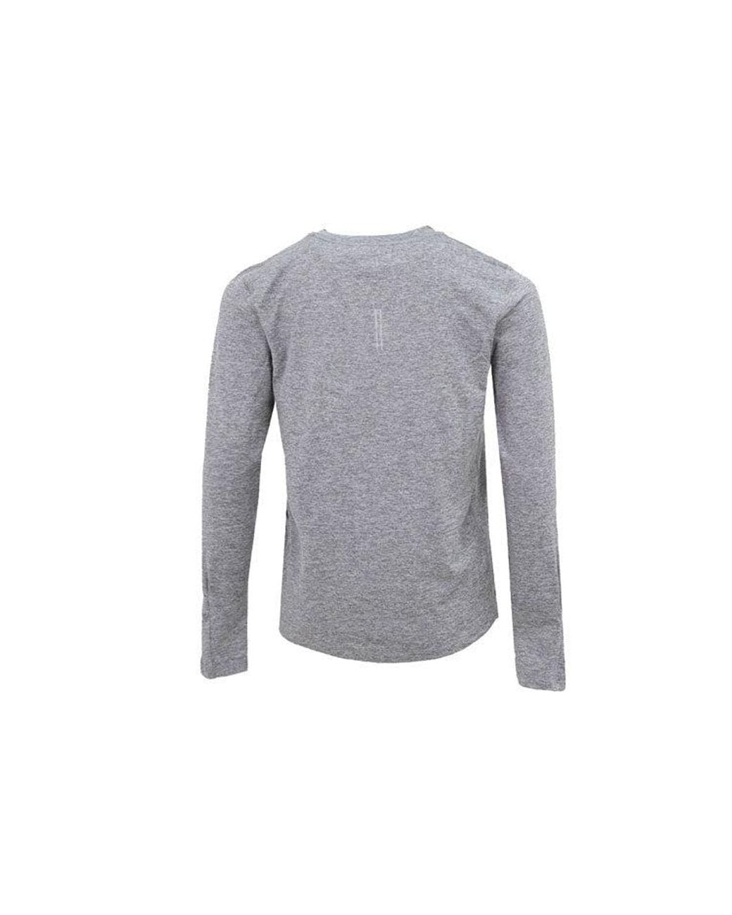 Nike Gray (Wmns) Running Sports Round Neck Quick Dry Long Sleeves T-Shirt