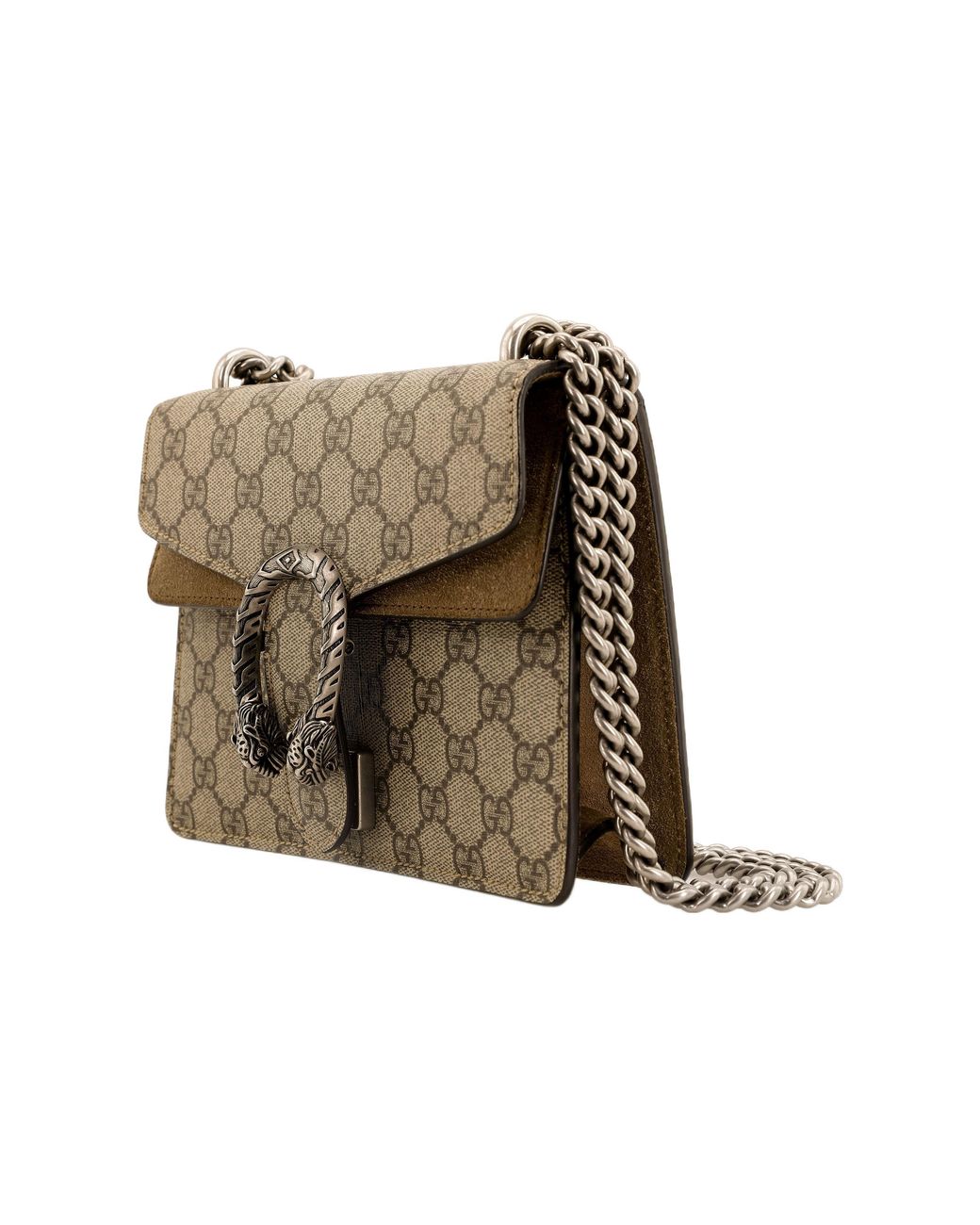 Gucci Metallic (Wmns) Dionysus Gg Supreme Mini Bag/Ebony