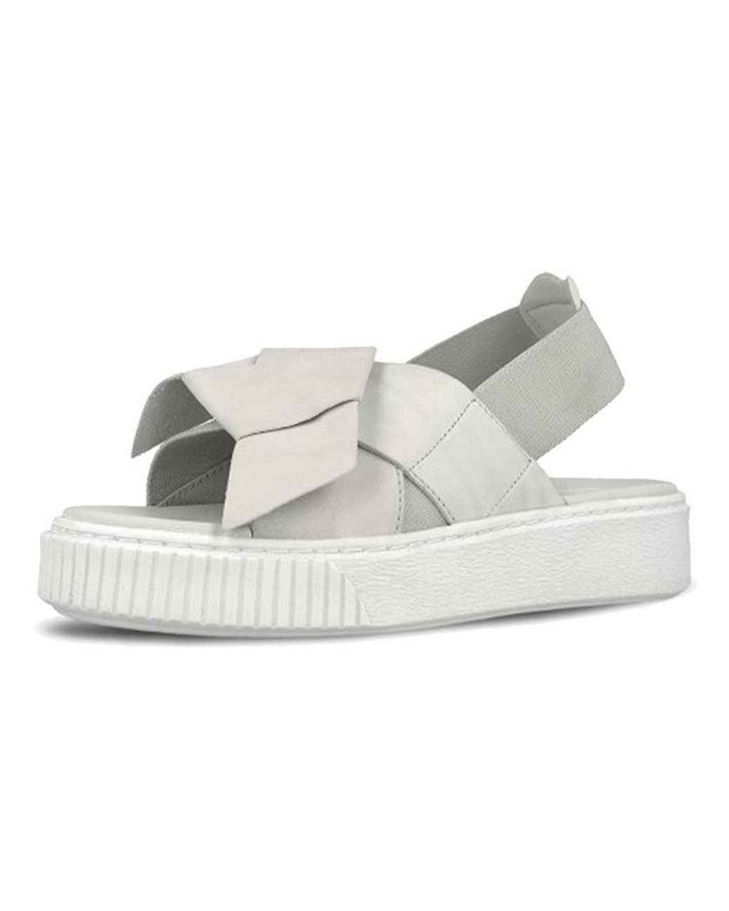 PUMA White (Wmns) Platform Sandal