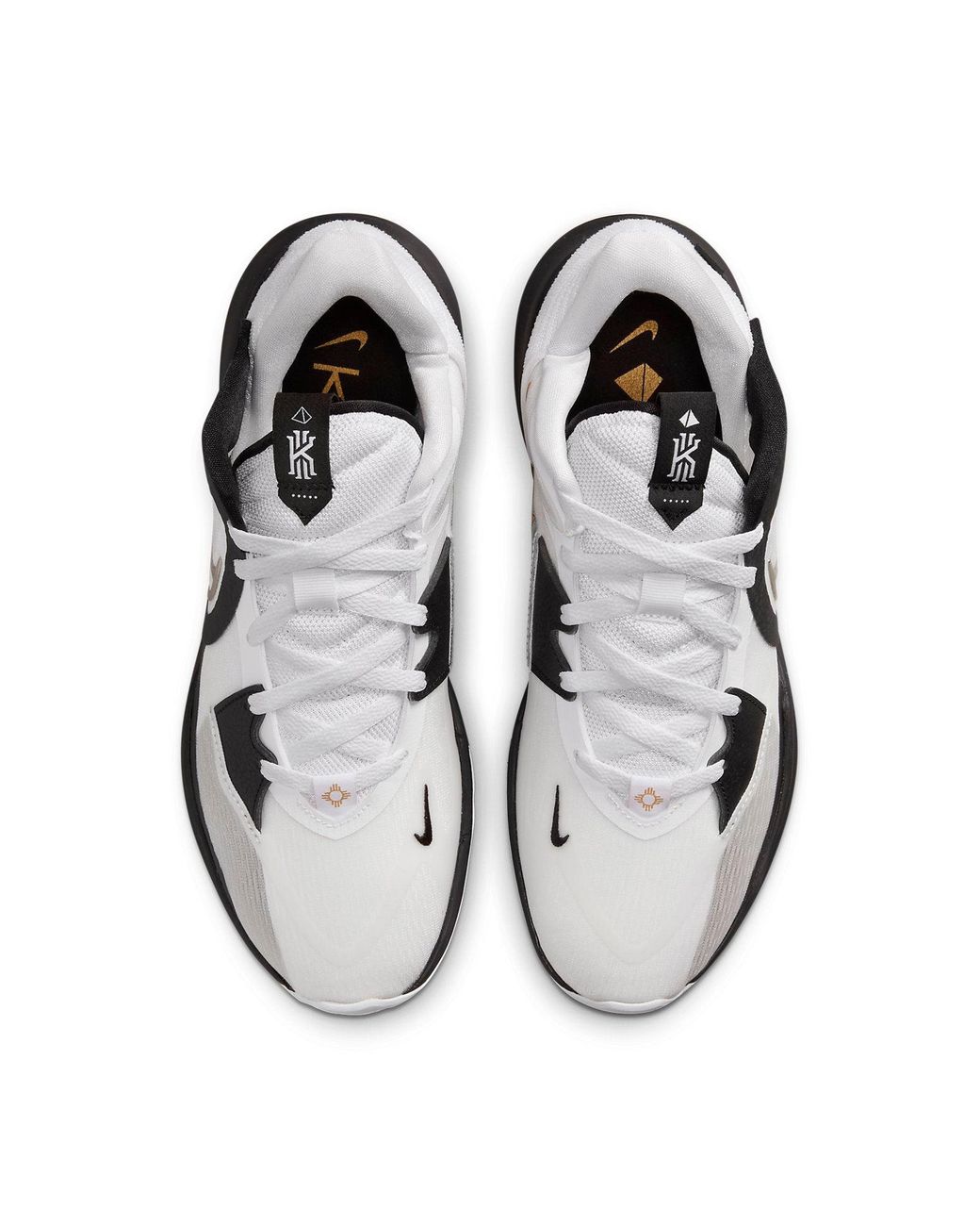 Nike Black Kyrie Low 5 Ep Metallic' for men