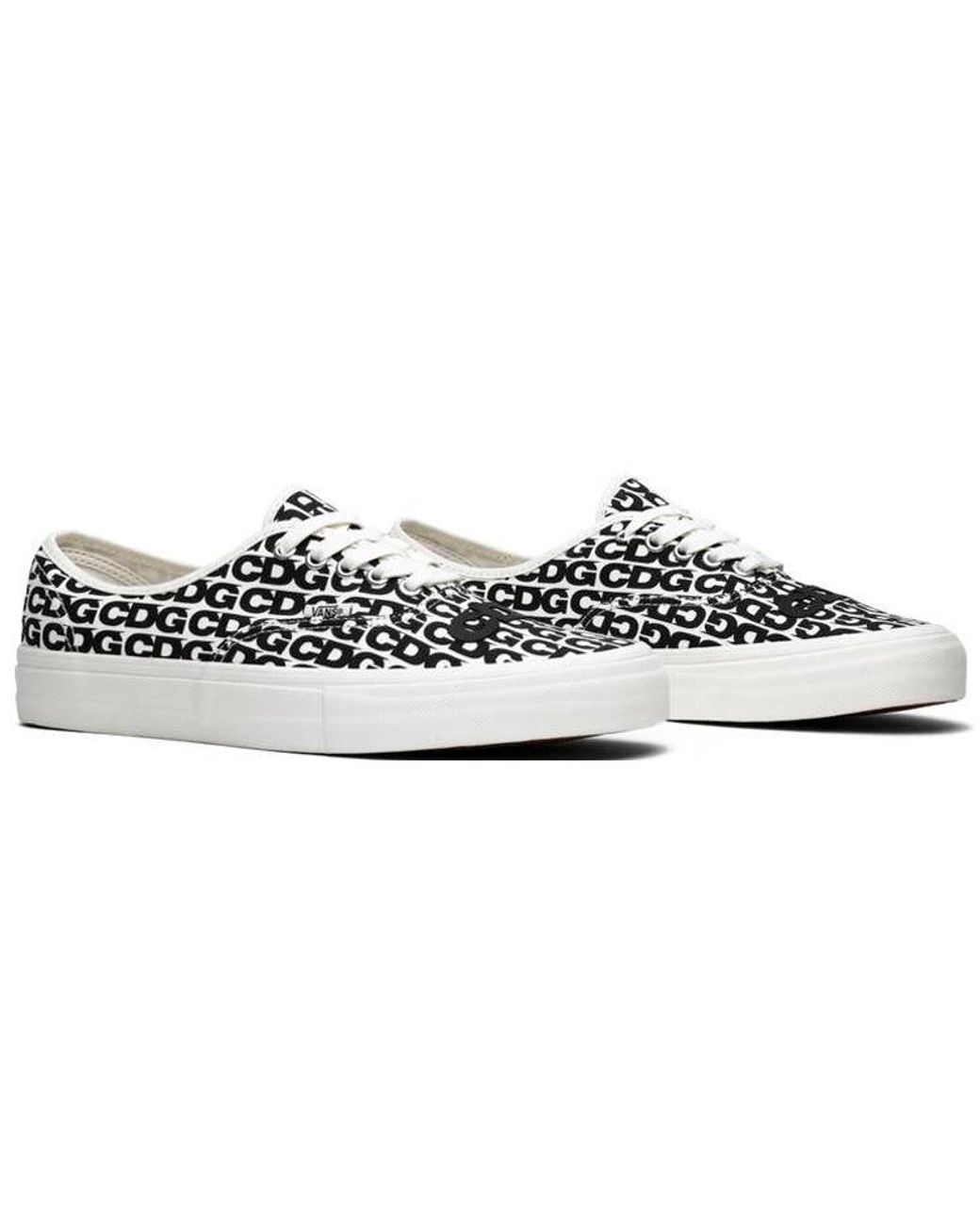 Vans White Comme Des Garcons X Authentic 'Cdg' for men