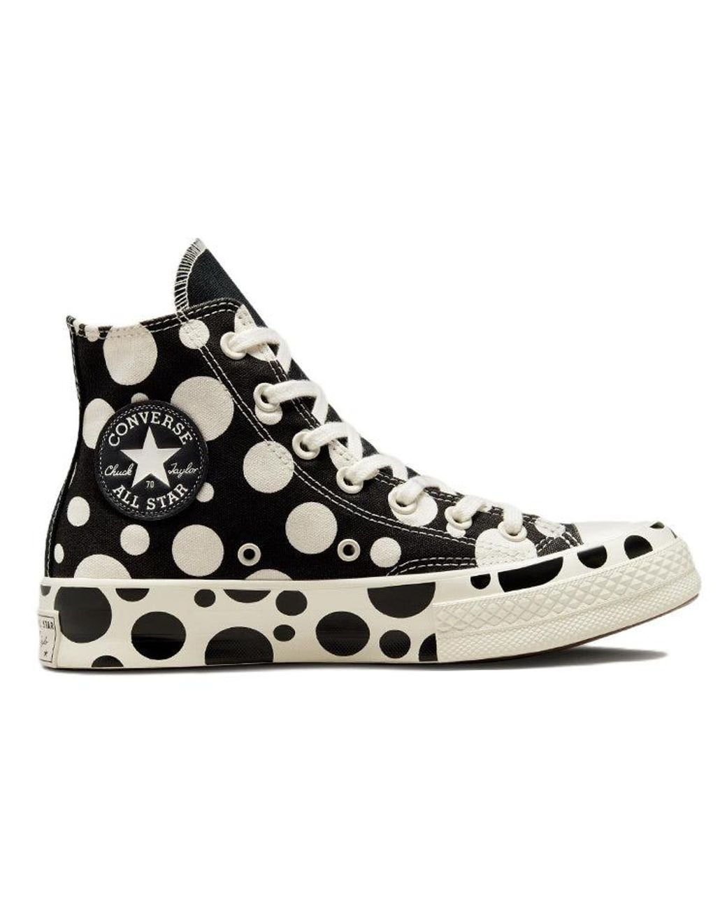 Converse Black (Wmns) Chuck 70 High 'Polka Dots for men