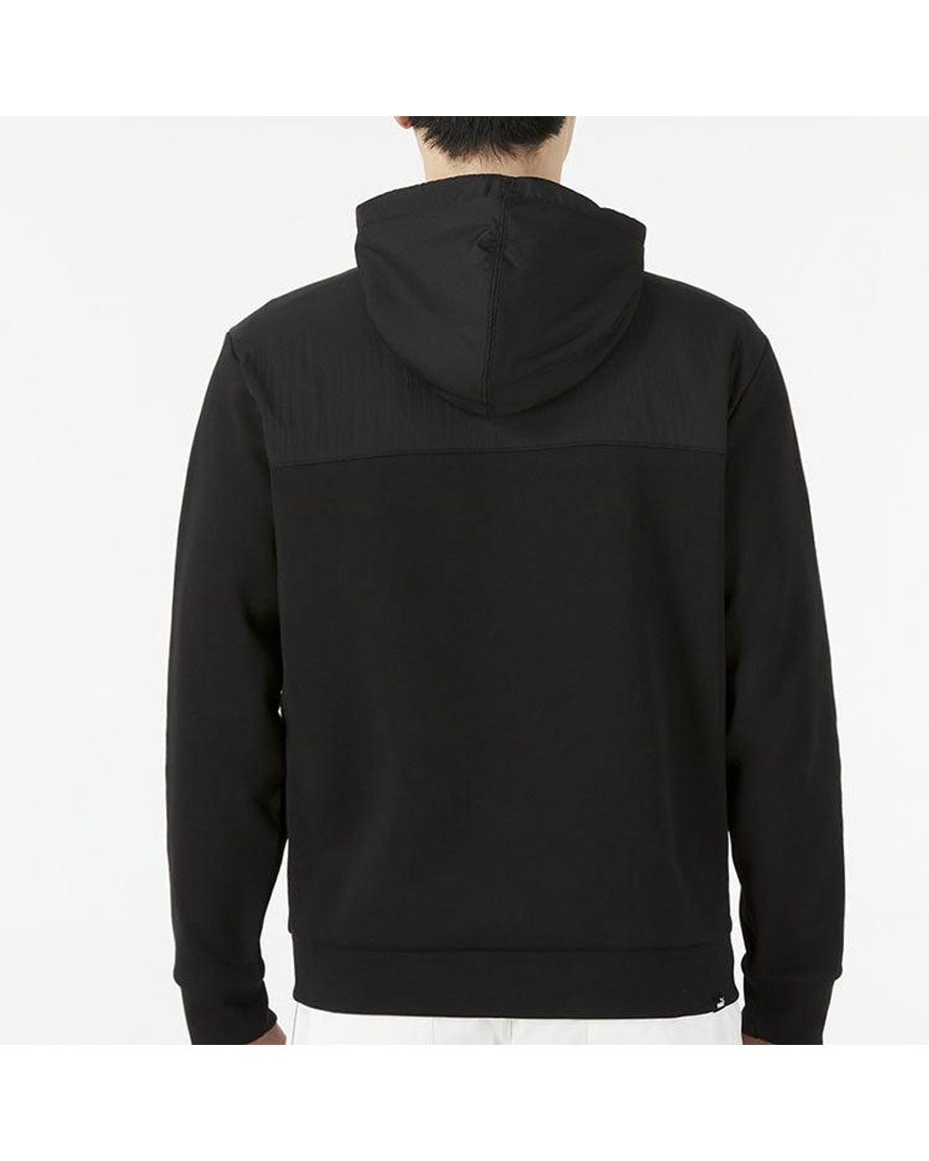 PUMA Gray Casual Outwear Hoodie for men