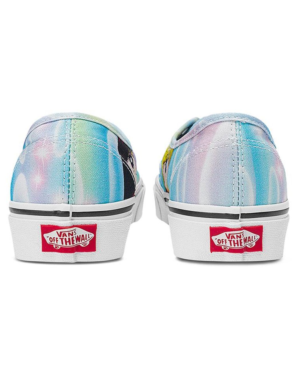 Vans Blue Sailor Moon X Authentic 'Pretty Guardian & Tuxedo Mask' for men