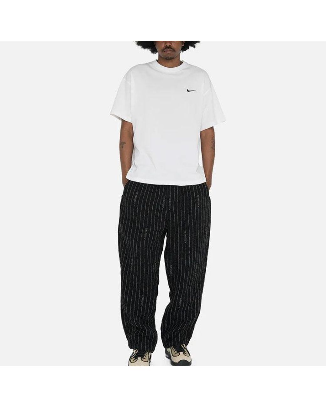 Nike Black X Stussy Joggers Asia Sizing for men