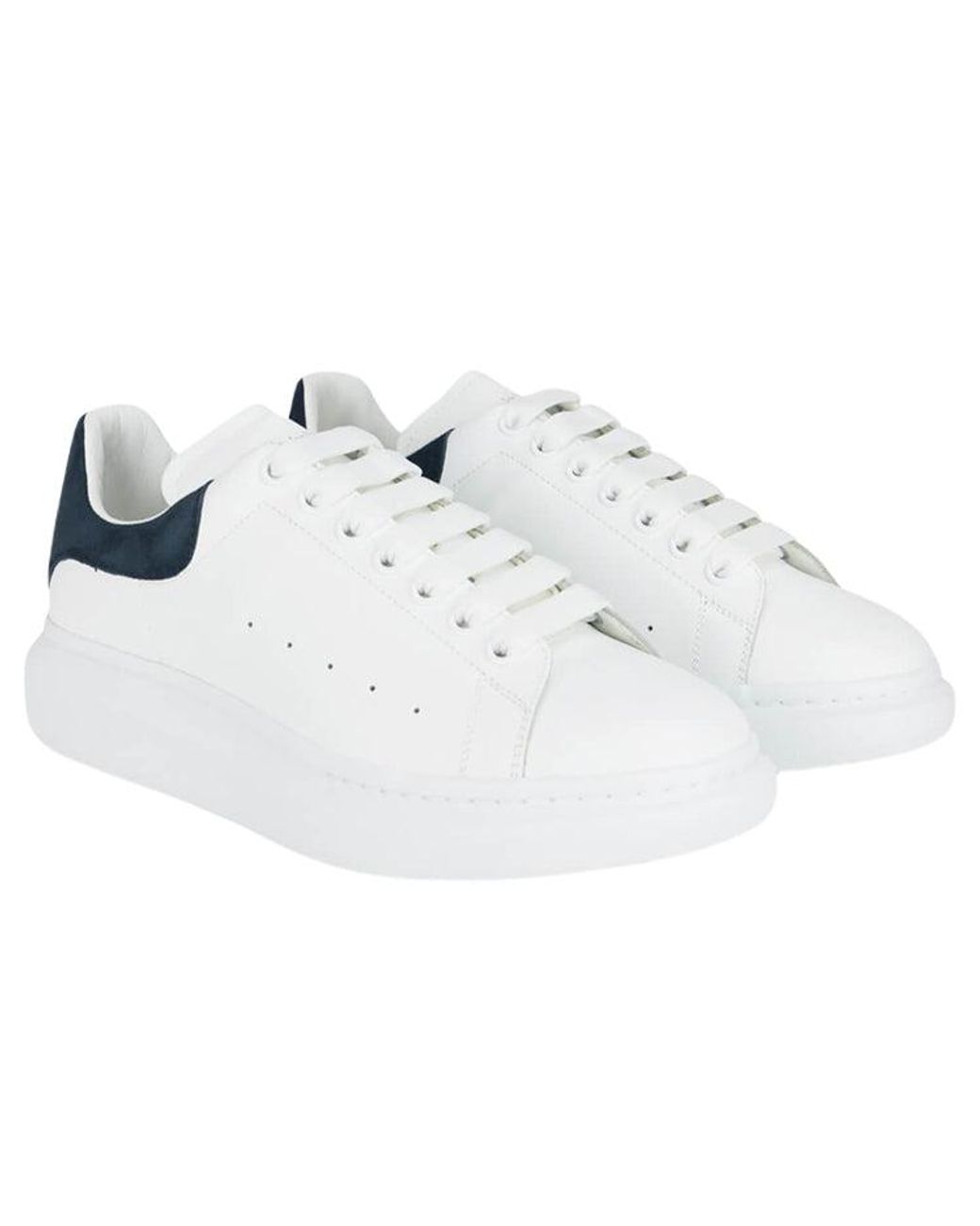 McQueen White Oversized Sneaker Midnight' for men