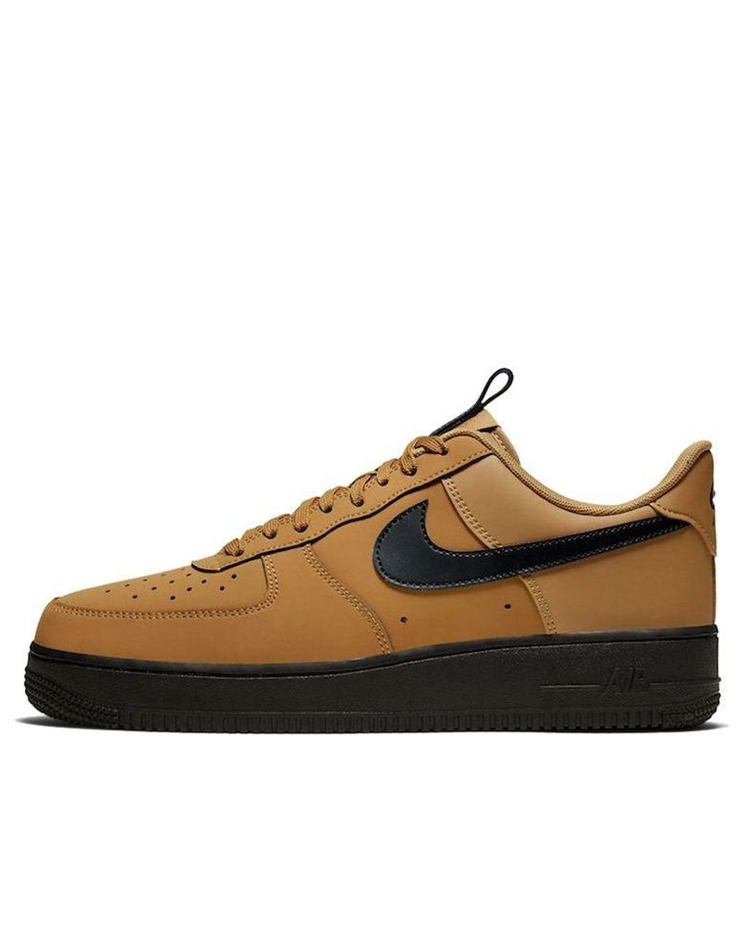 Nike Air Force 1 Low 'wheat Black' in Brown for Men | Lyst