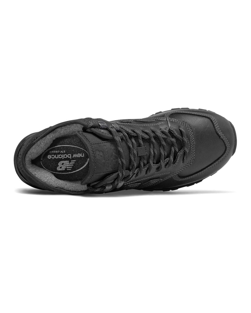 New Balance Black 574 Series Mid for men
