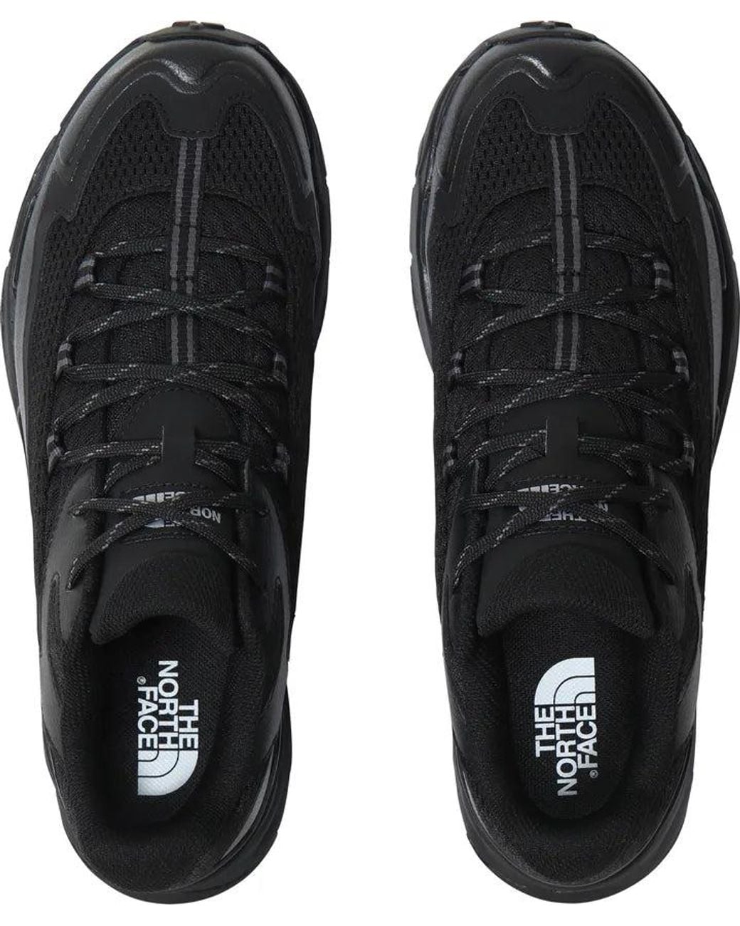 The North Face Black Vectiv Taraval Hiking Shoes 'Tnf' for men