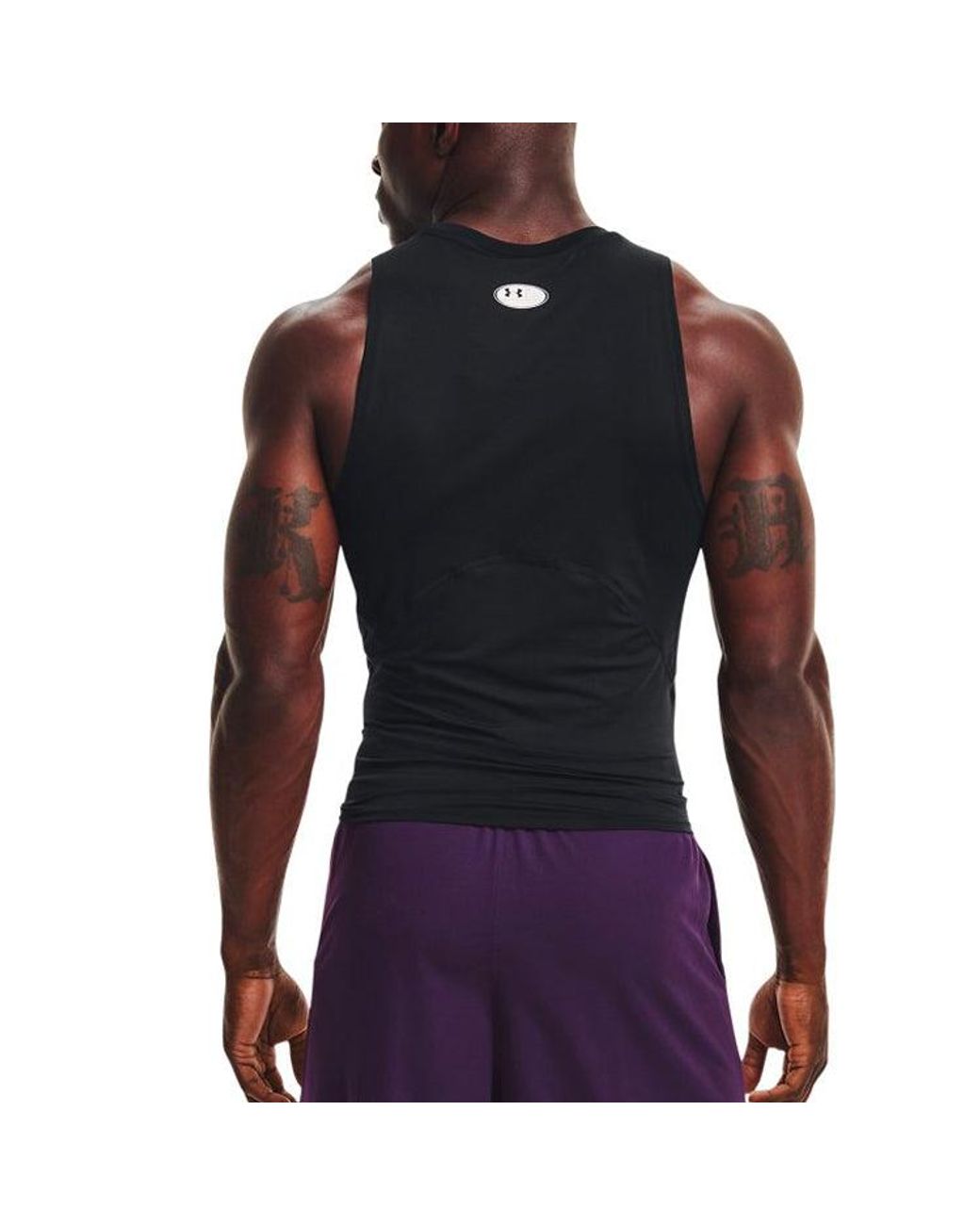 Under Armour Black Heatgear Compression Tank for men