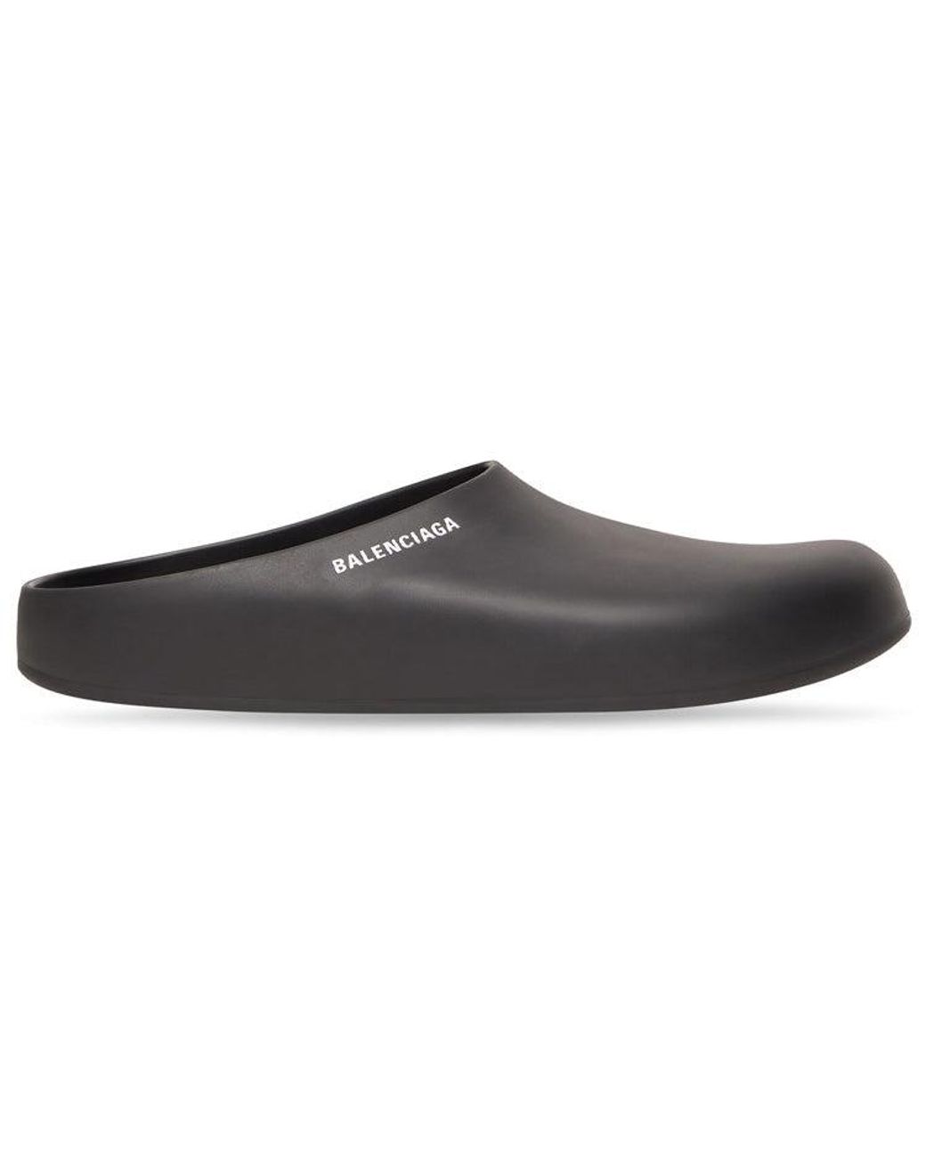 Balenciaga Brown Pool Closed Slide for men