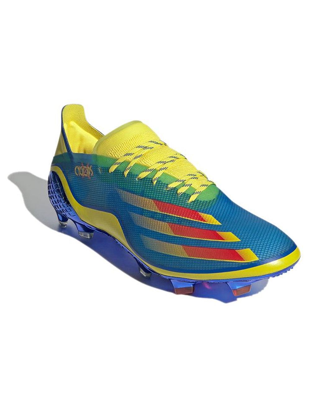 Adidas Blue X Marvel X Ghosted.1 Fg 'Cyclops' for men