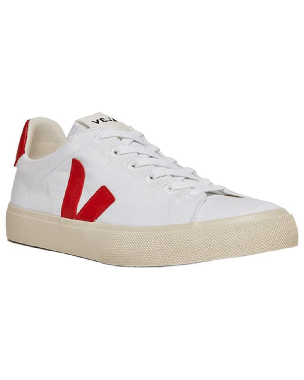 Veja White Campo Lace-Up