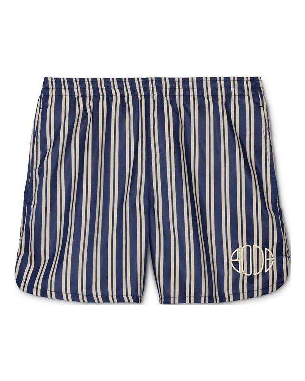 Nike Blue X Bode Scrimmage Shorts 'Ecru Deep Royal' for men