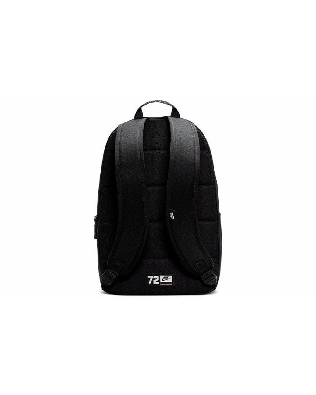 Nike Black Heritage 2.0 Backpack for men