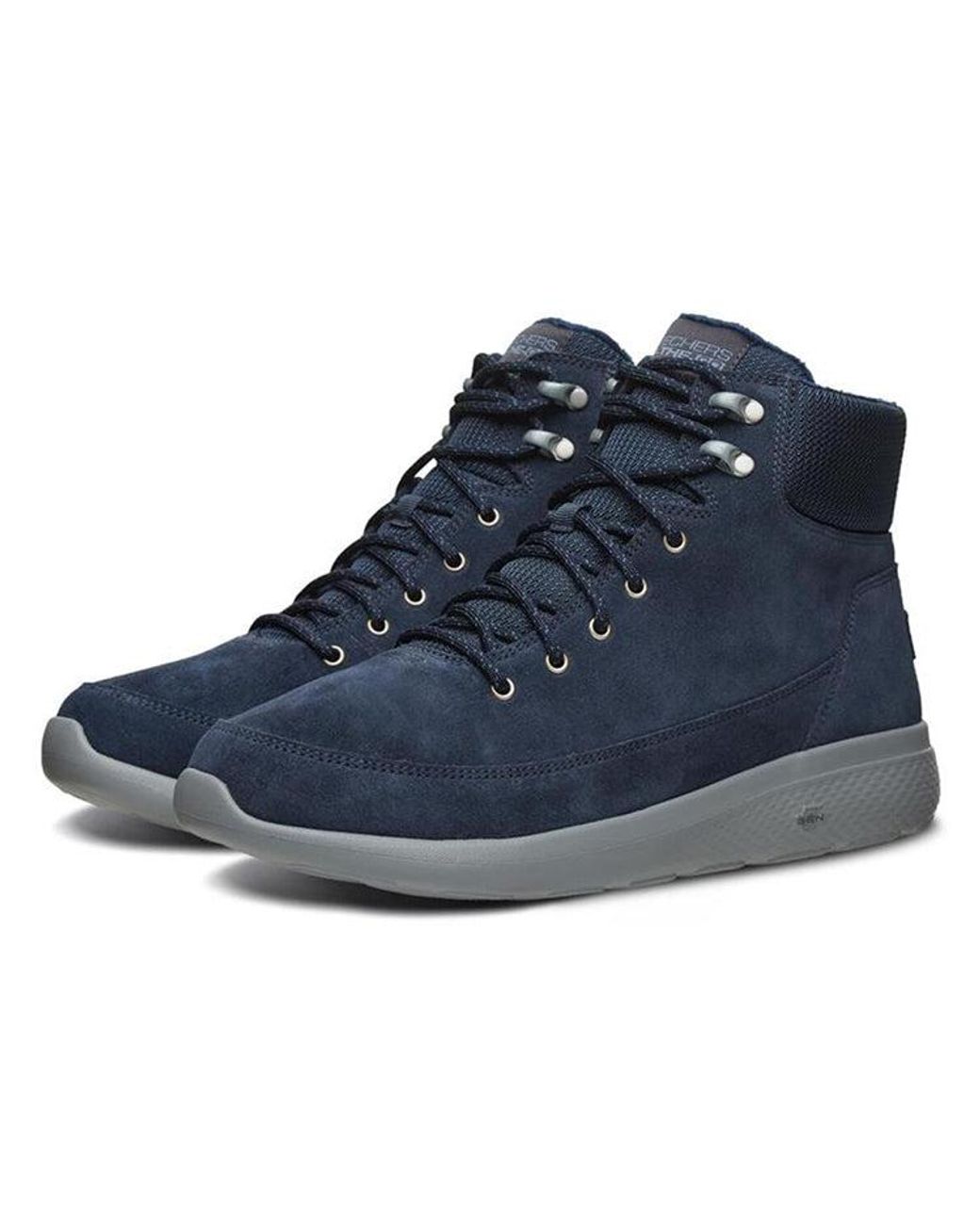 Skechers Blue On-The-Go City 2 Martin Boots Dark for men