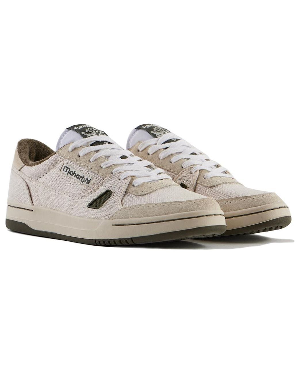 Reebok White Maharishi X Lt Court 'Hemp' for men