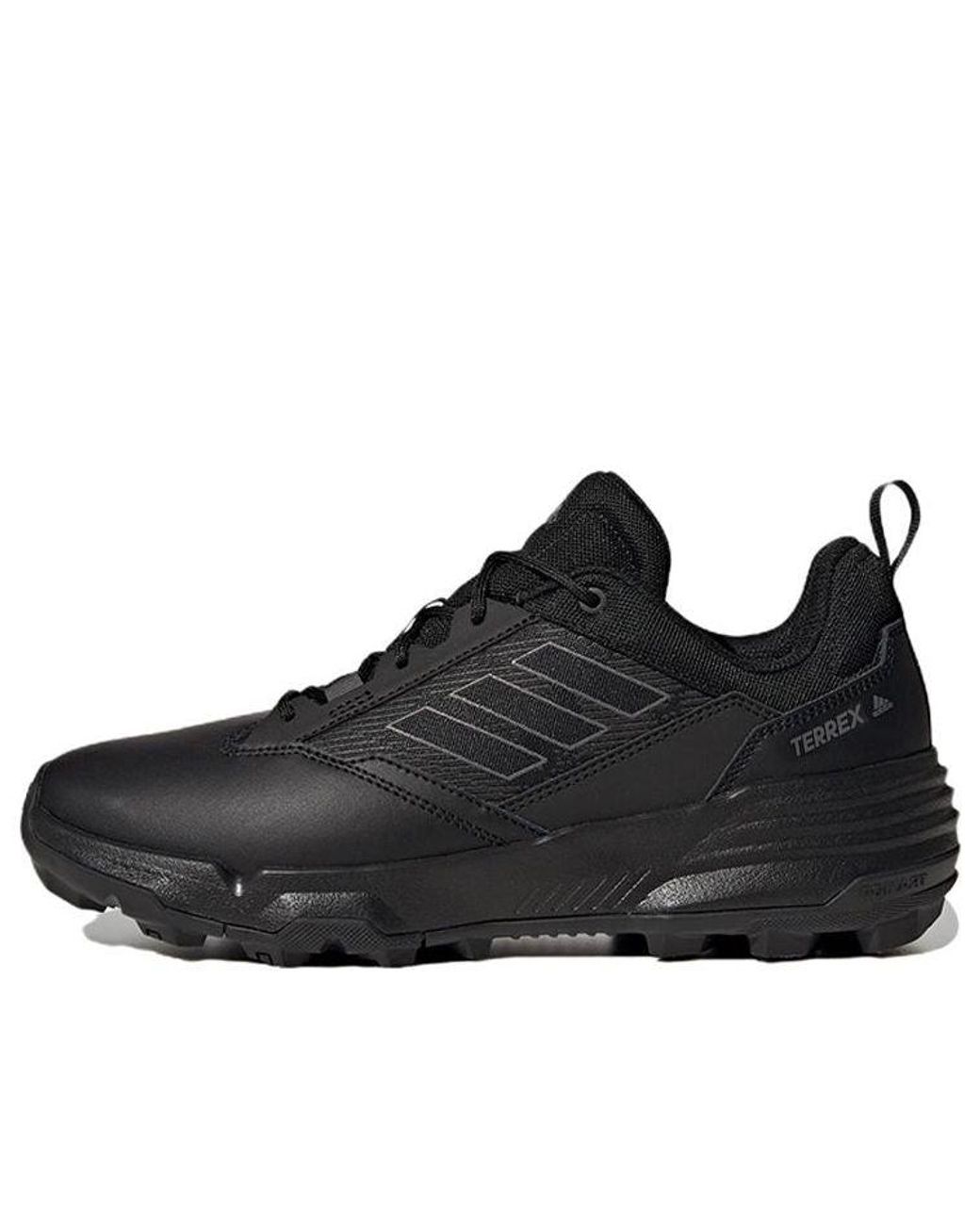 Adidas Black Terrex Unity Lea Low for men