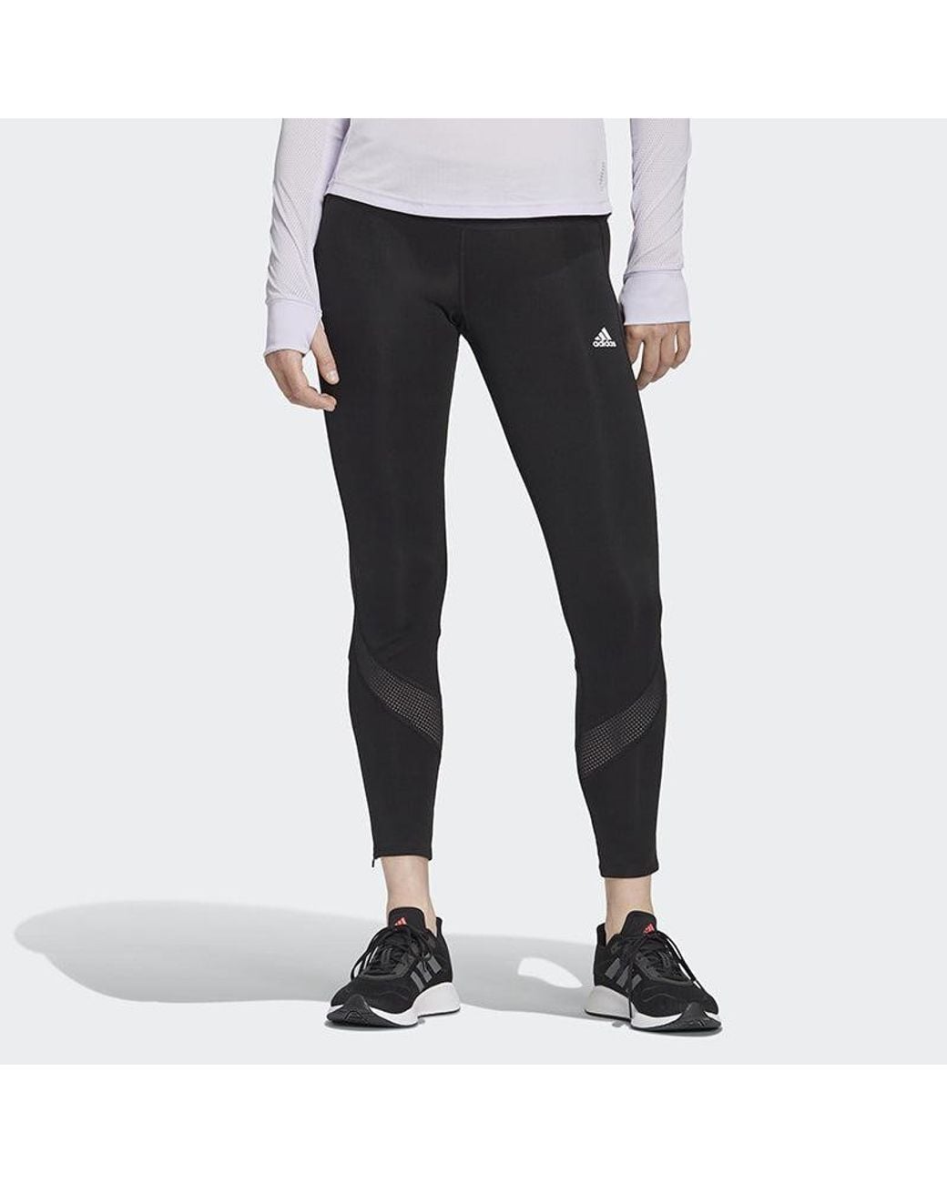 Adidas Black (Wmns) Own The Run Tights Asia Sizing