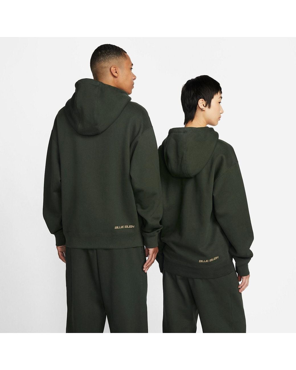 Nike X Billie Eilish Fleece Hoodie 'Sequoia Mushroom' in Green for Nike X Billie Eilish Fleece Hoodie 'Sequoia Mushroom' in Green for