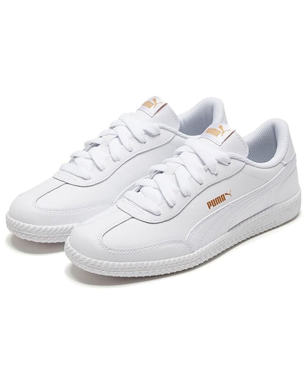 PUMA White Astro Cup L/ Low Casual Board Shoes for men
