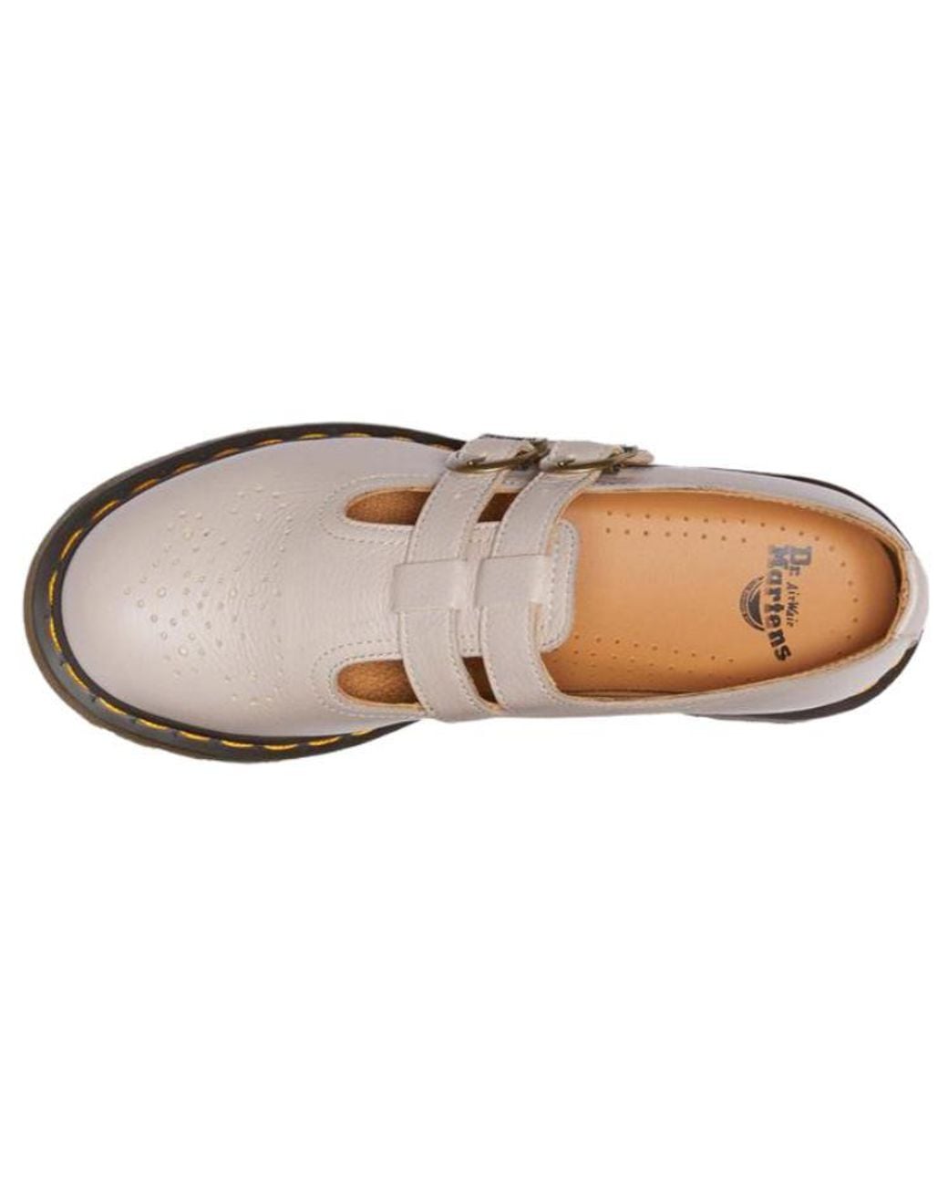 Dr. Martens Natural Dr. Martens 8065 Mary Jane Parchment Beige
