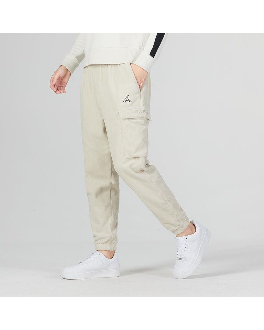 Nike Natural M J Ess Gfx Flc Winter Pant for men