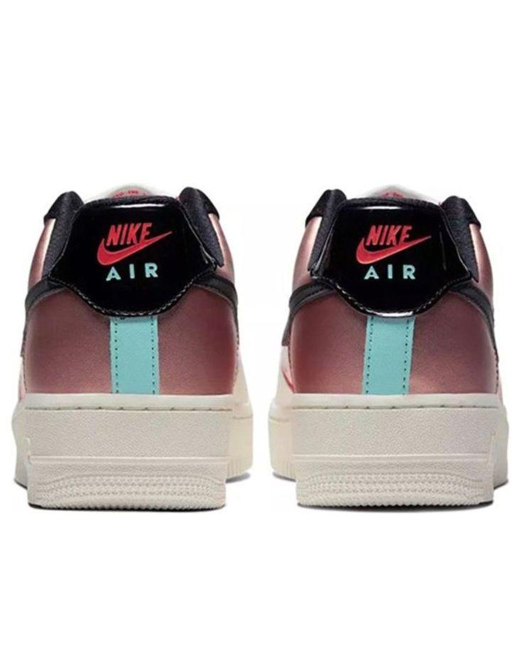 Nike Red (Wmns) Air Force 1 Low 'Mettallic Bronze'