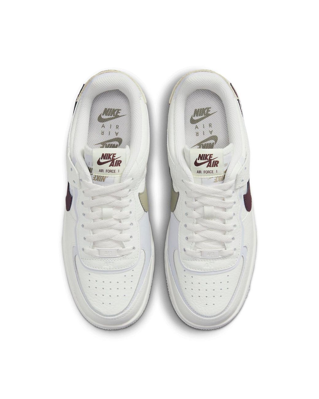 Nike White (Wmns) Air Force 1 Low Shadow