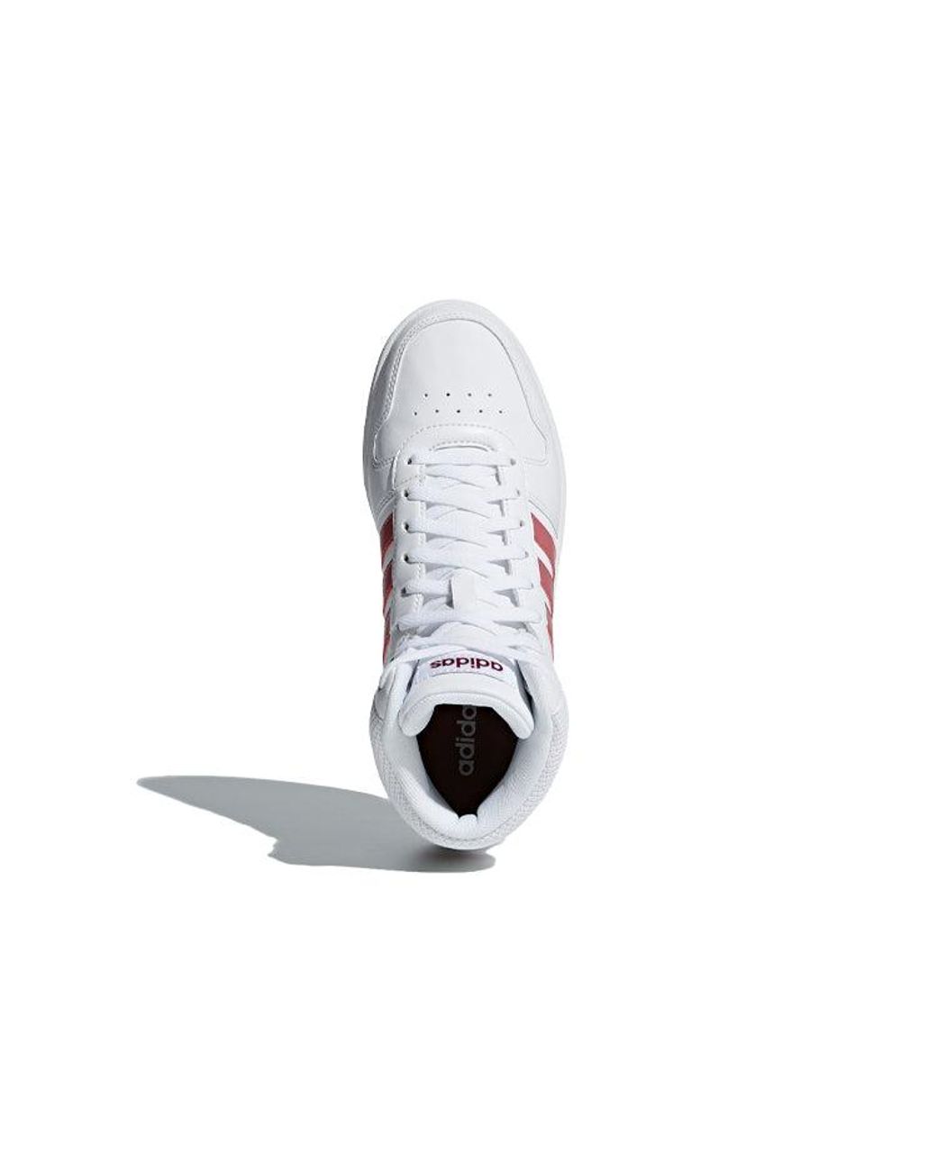 Adidas White (Wmns) Hoops 2.0 Mid