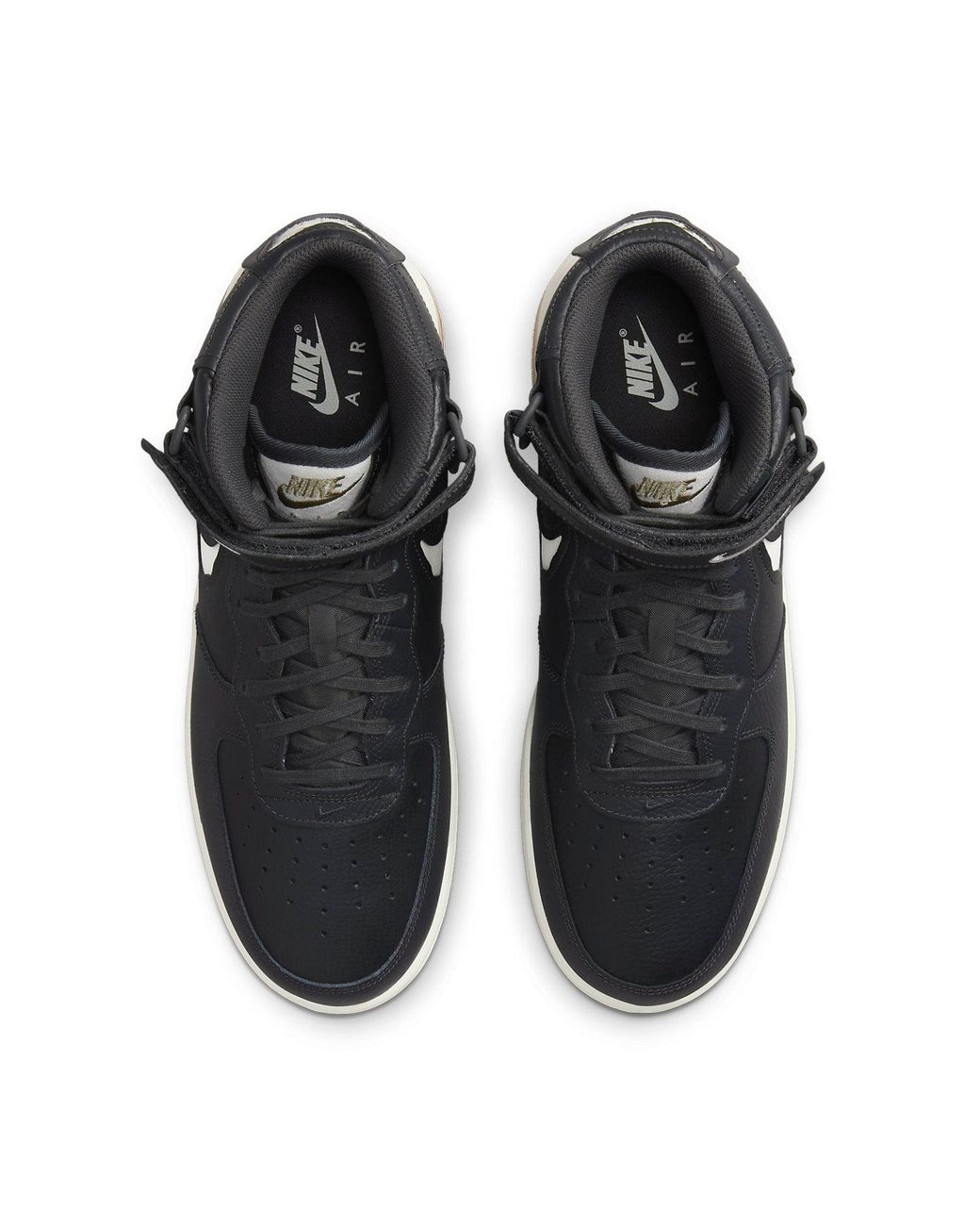 nike black air force 1 mid