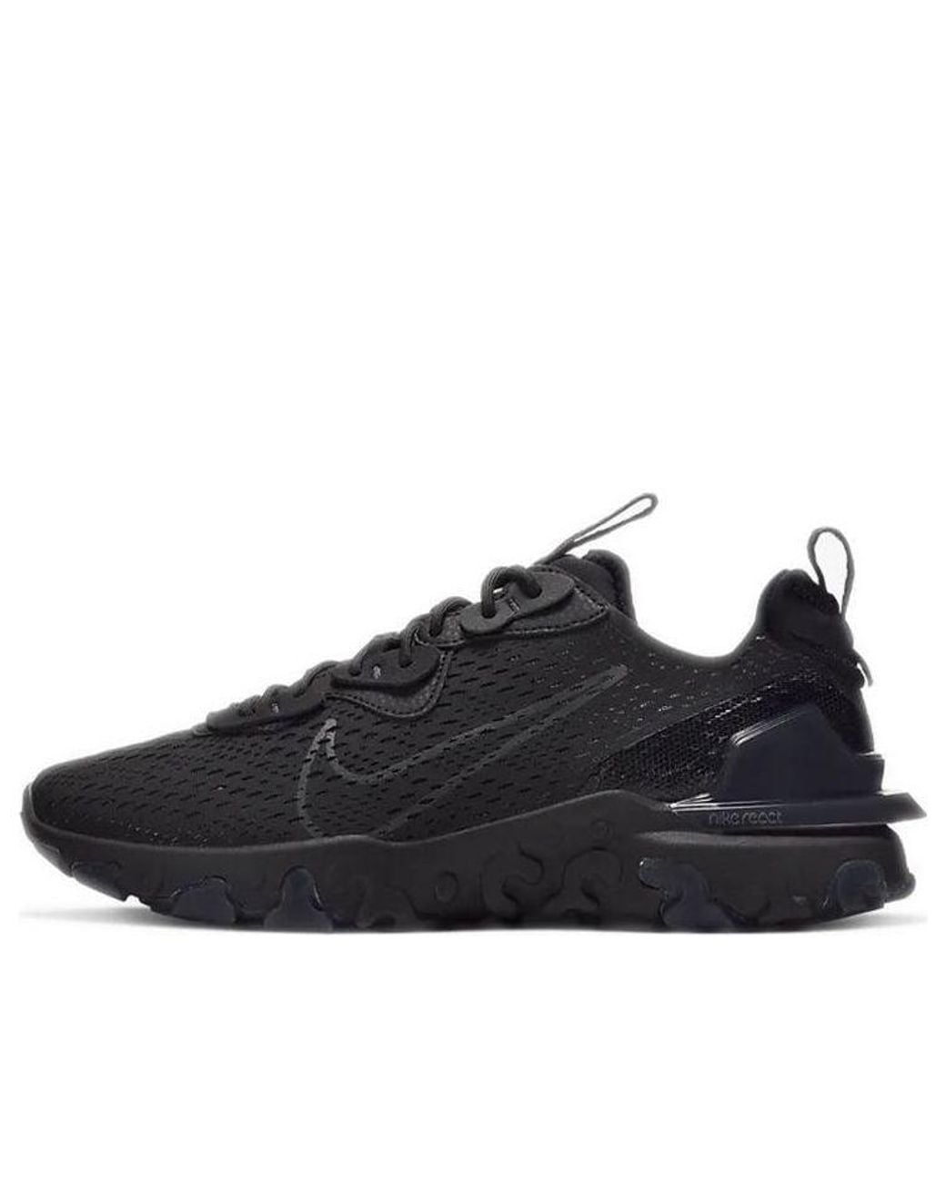 Nike Black React Vision 'Triple' for men