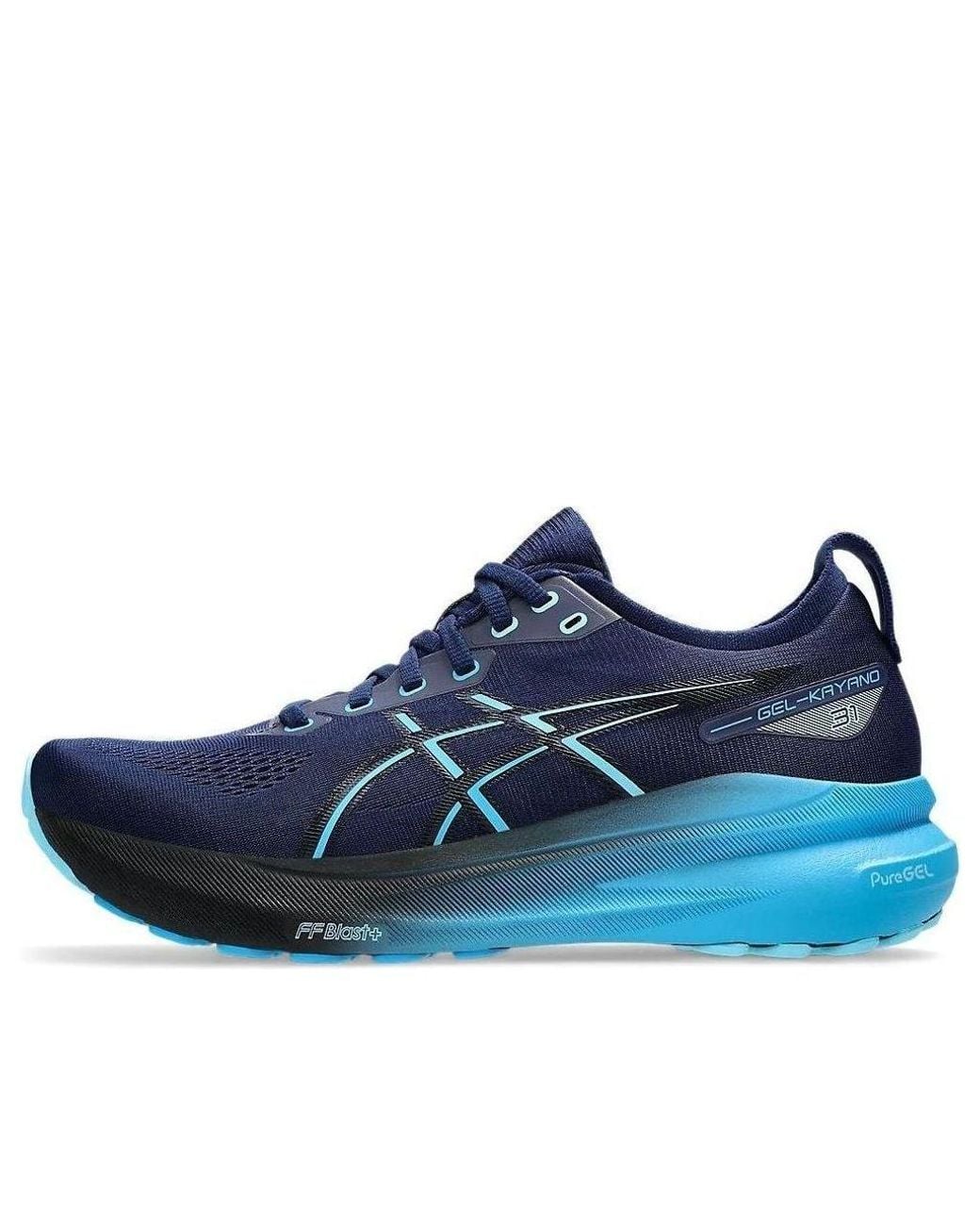 Asics Blue Gel-Kayano 31 Expanse Digital Aqua' for men