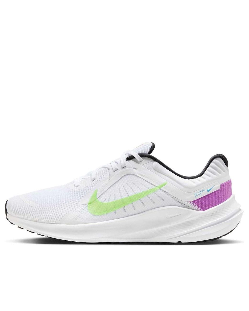 Nike White Quest 5 Neon' for men