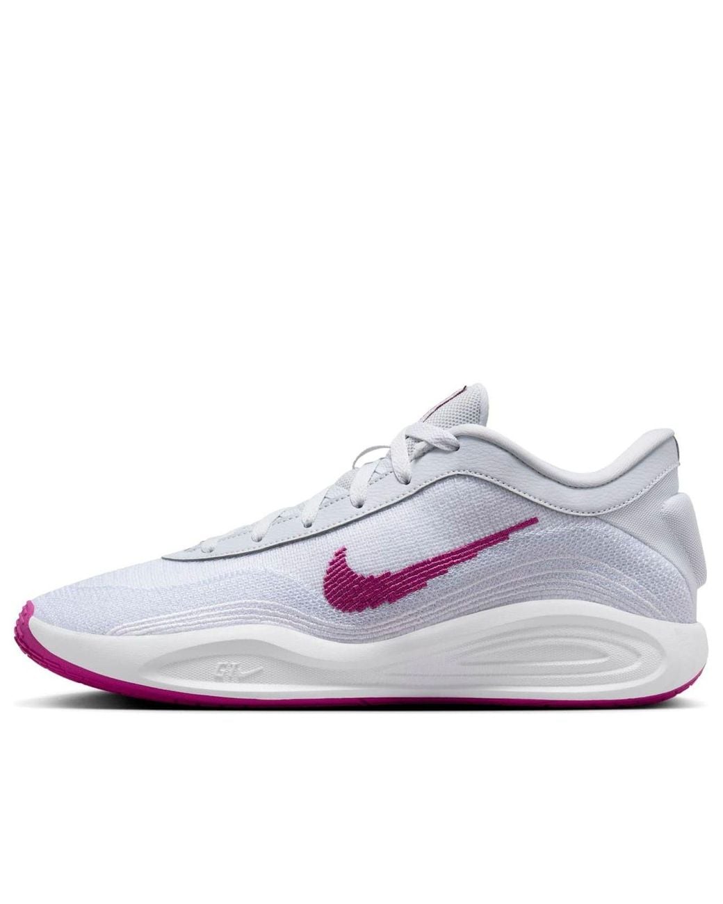 Nike White Air Zoom Gt Hustle Academy Ep 'Pure Platinum Hot Fuchsia' for men