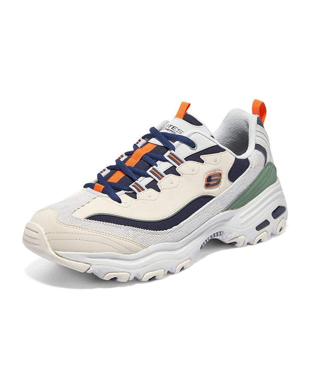 Skechers Blue Dlites 1.0 Chunky Shoes for men