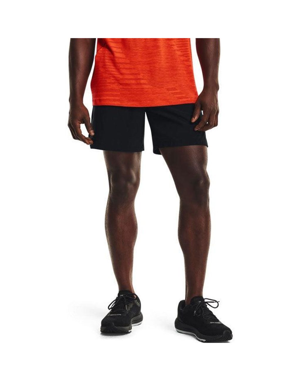 Under Armour Black Speedpocket Vent Shorts for men