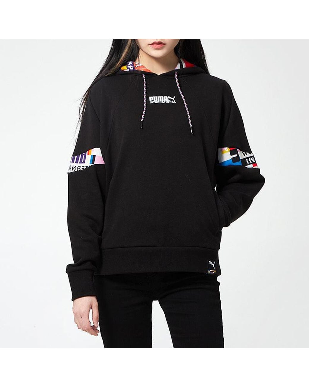 PUMA Black (Wmns) International Hoodie