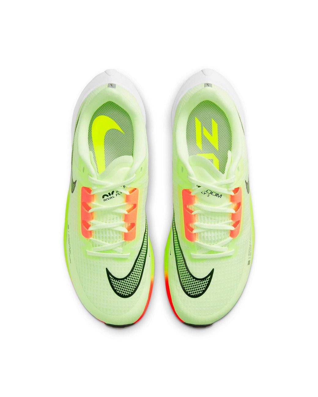 Nike Yellow Air Zoom Rival Fly 3 'Fast Pack' for men